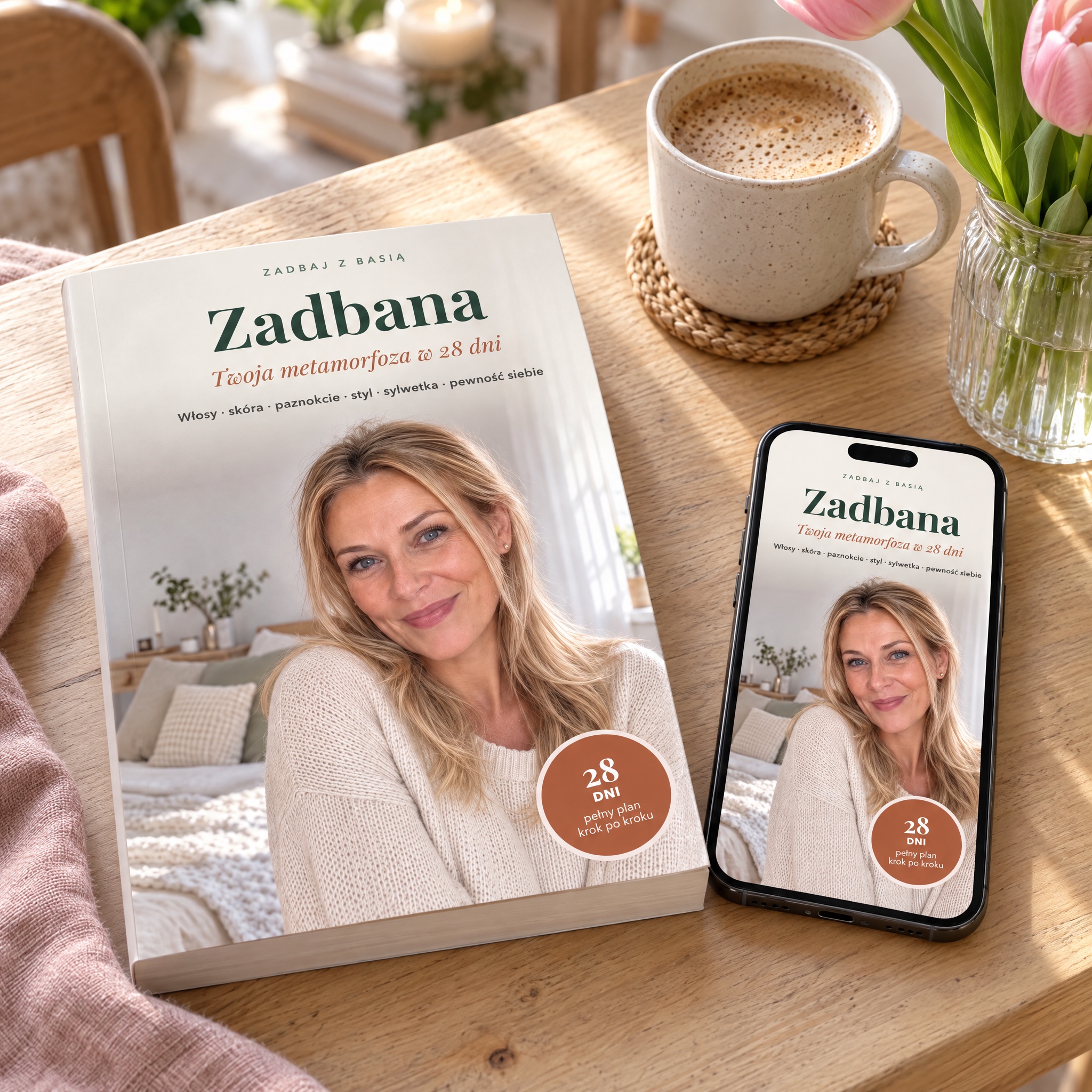 E-book Zadbana na telefonie i komputerze